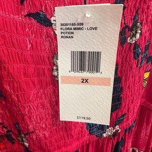 Floral Pink Dress Romper